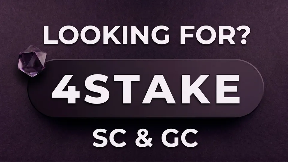 Stake US Promo Code — 4STAKE — Unlock SC & GC 2026